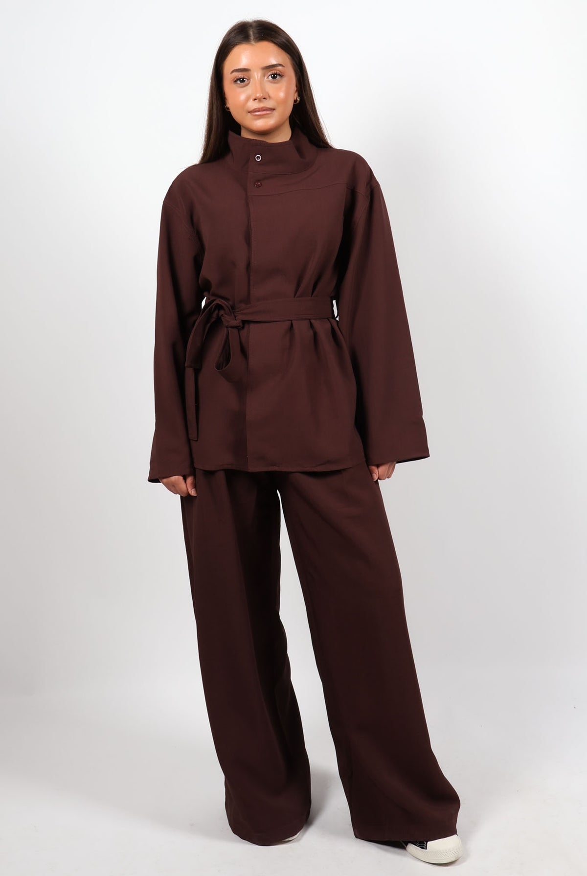 Elara Set Burgundy Brown