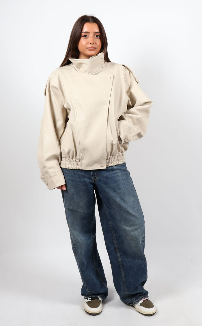 Sera Bomber White