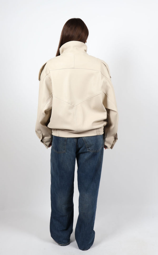 Sera Bomber White