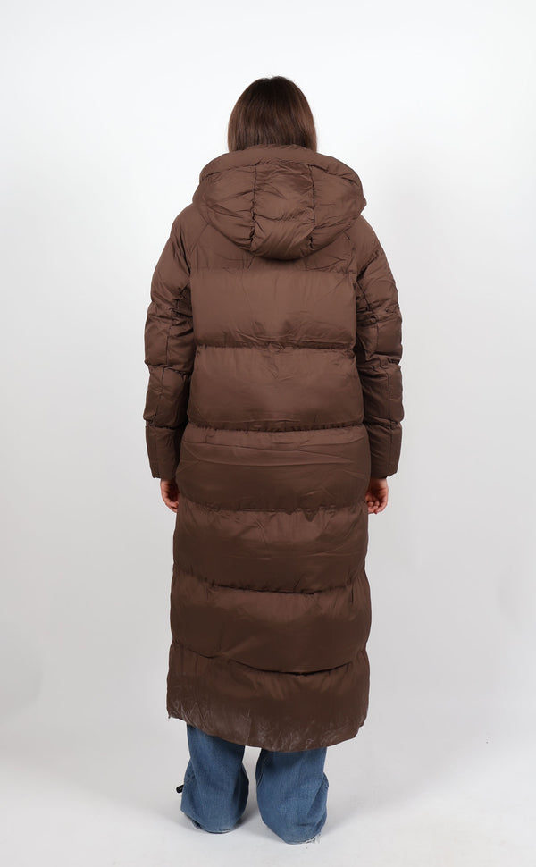 Nova Maxi Puffer Brown