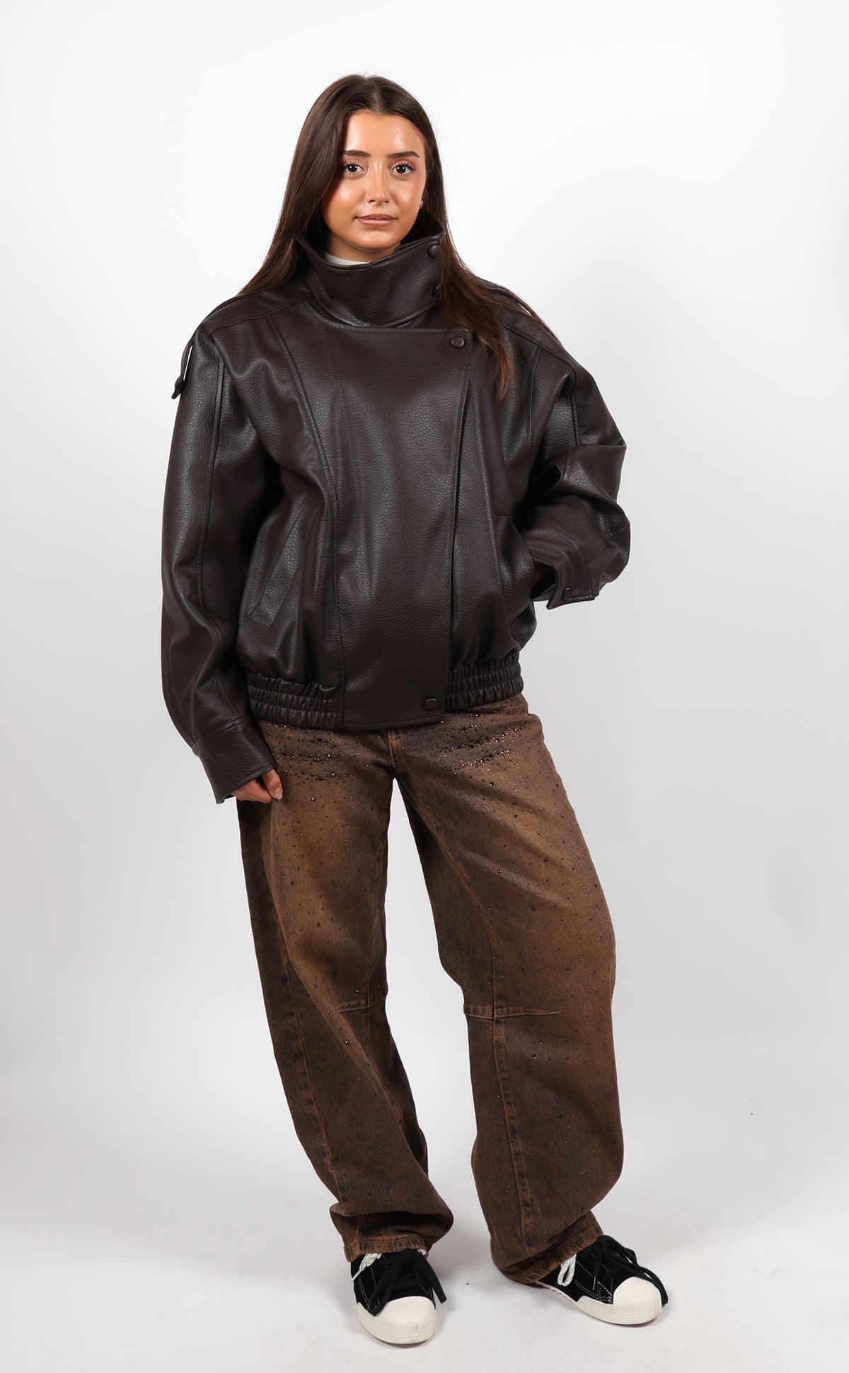 Sera Bomber Brown