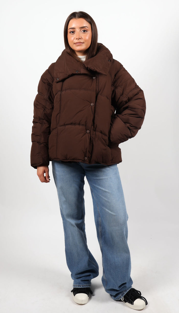 Yara Puffer Brown