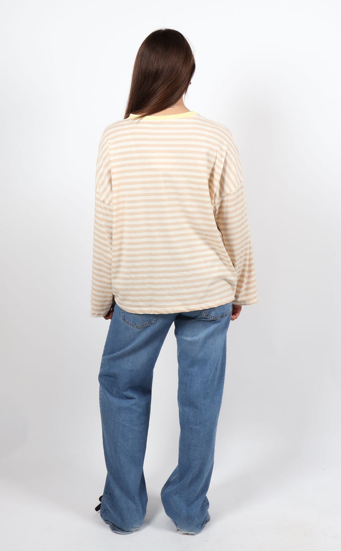 Kaoutar Tee Beige
