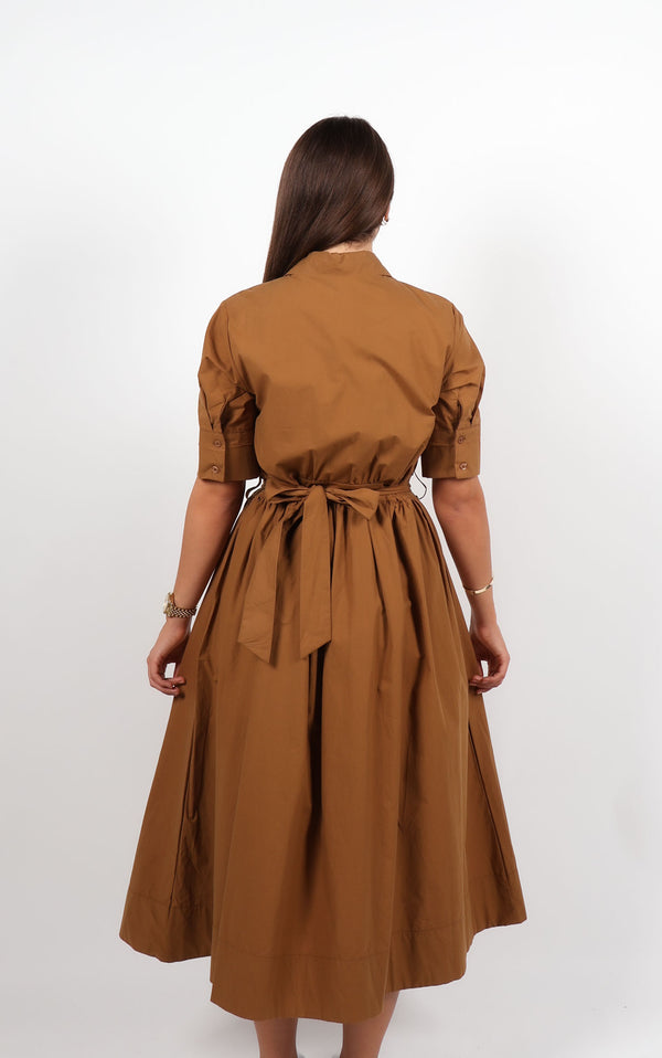 Tina dress brown