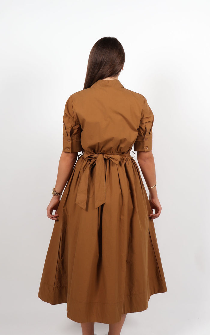 Tina dress brown
