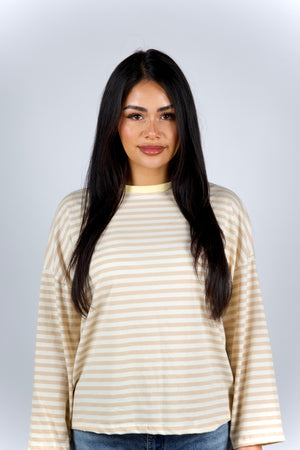 Kaoutar Tee Beige