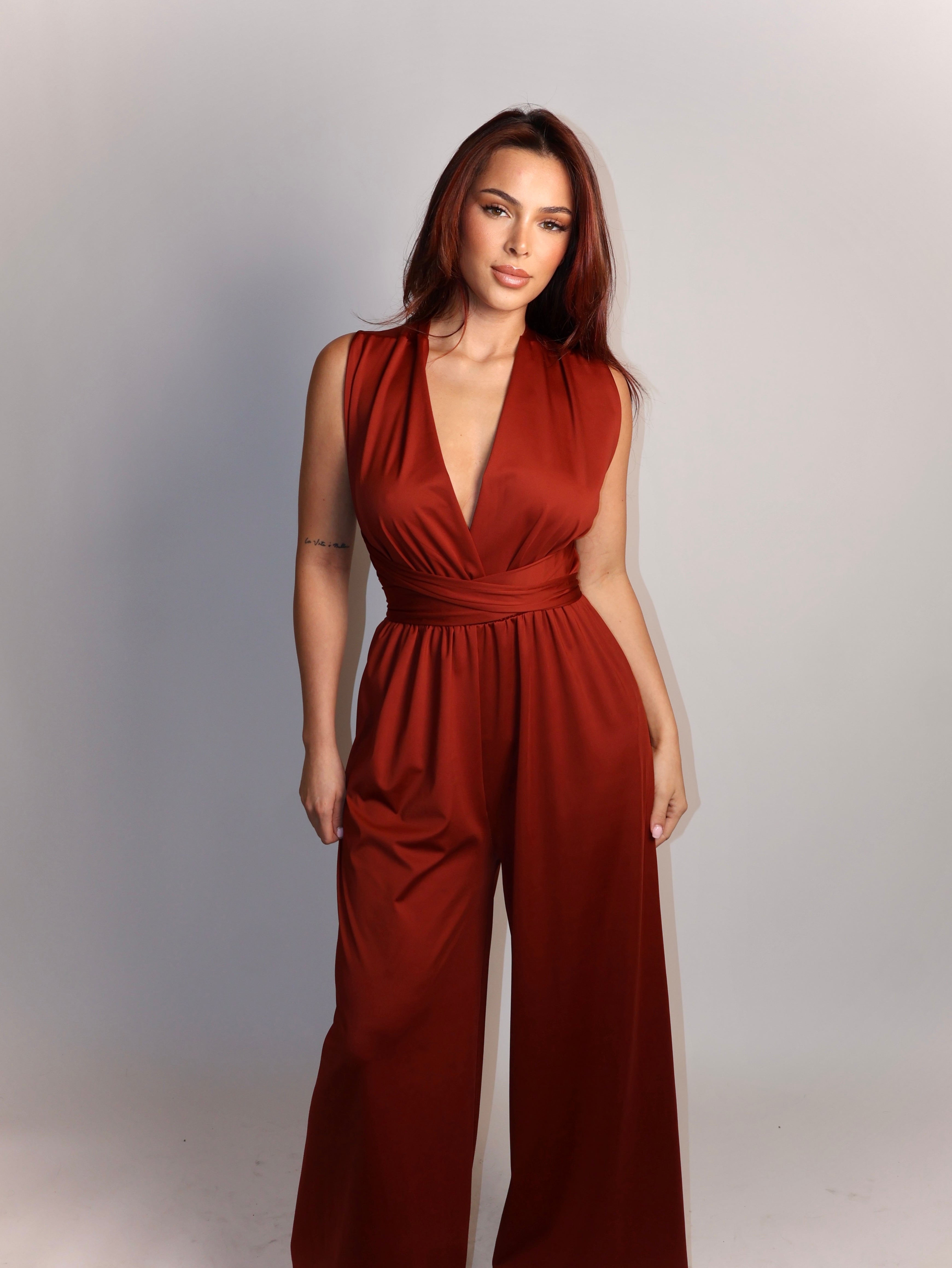 Milou Jumpsuit red