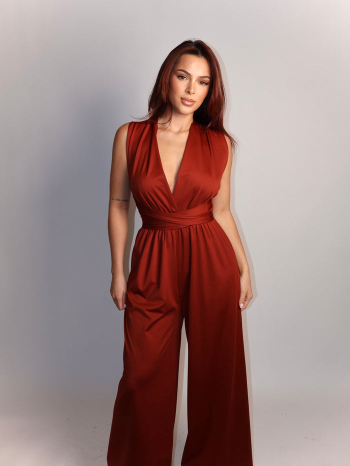 Milou Jumpsuit red