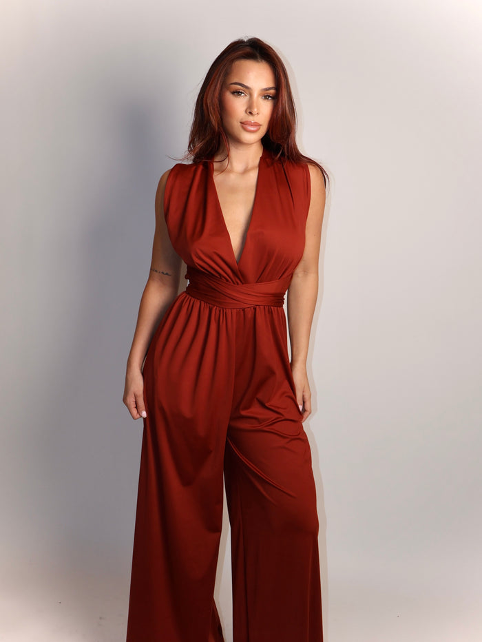 Milou Jumpsuit red