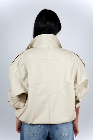 Sera Bomber White