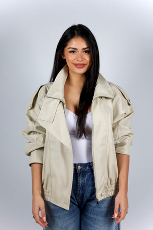 Sera Bomber White