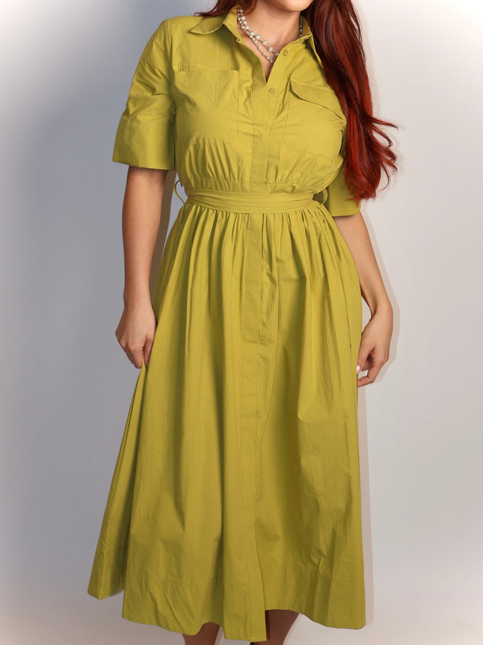 Tina dress green